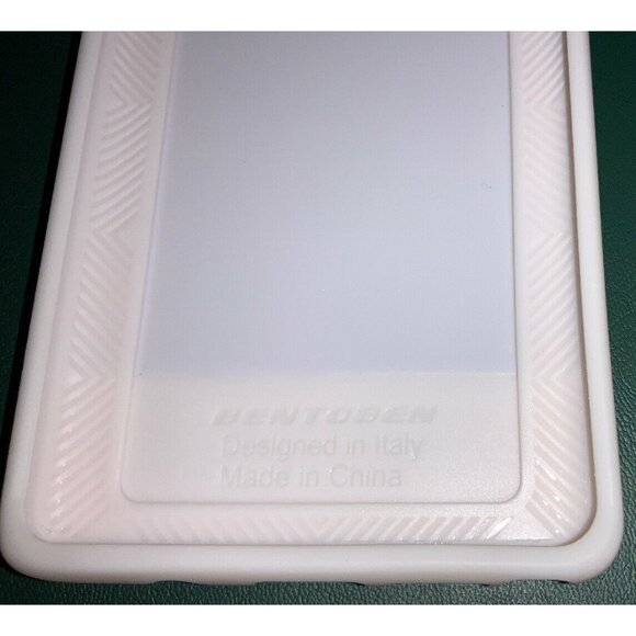 BENTOBEN Protective Phone Case White/Gold Pineapple Design For Samsung Galaxy S1 - Picture 5 of 5